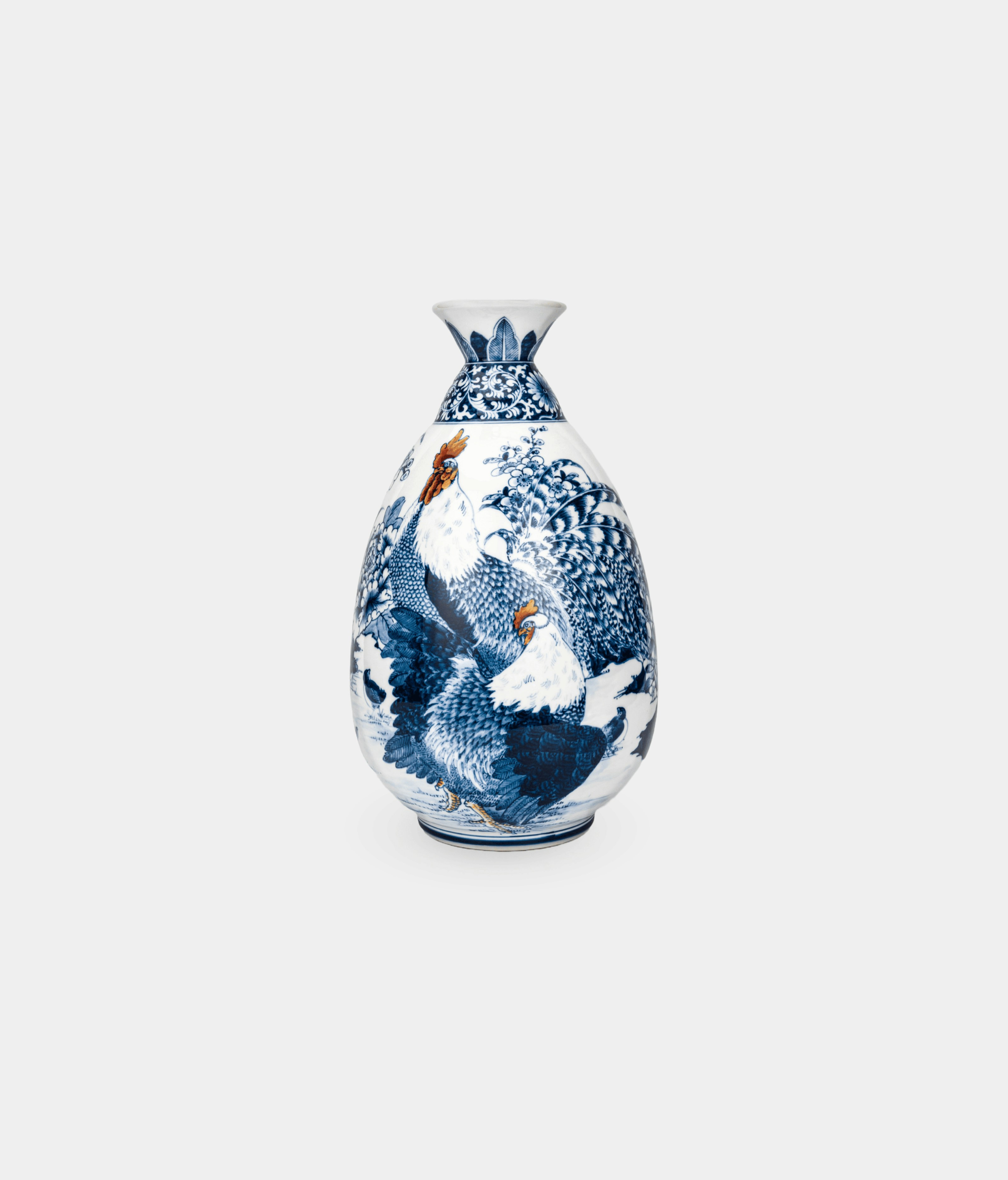 Donkerblauw glazuur